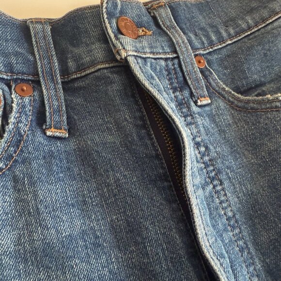 Madewell | The Highest-Rise Perfect Vintage Jean in Longisle Wash Size 25 NWOT - Picture 9 of 13
